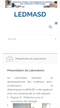 Mobile Screenshot of labogp.lagh-univ.dz
