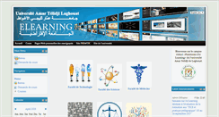 Desktop Screenshot of campusvirtuel.lagh-univ.dz